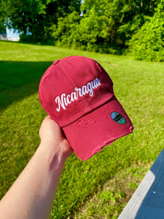 NICARAGUA GORRA VINO
