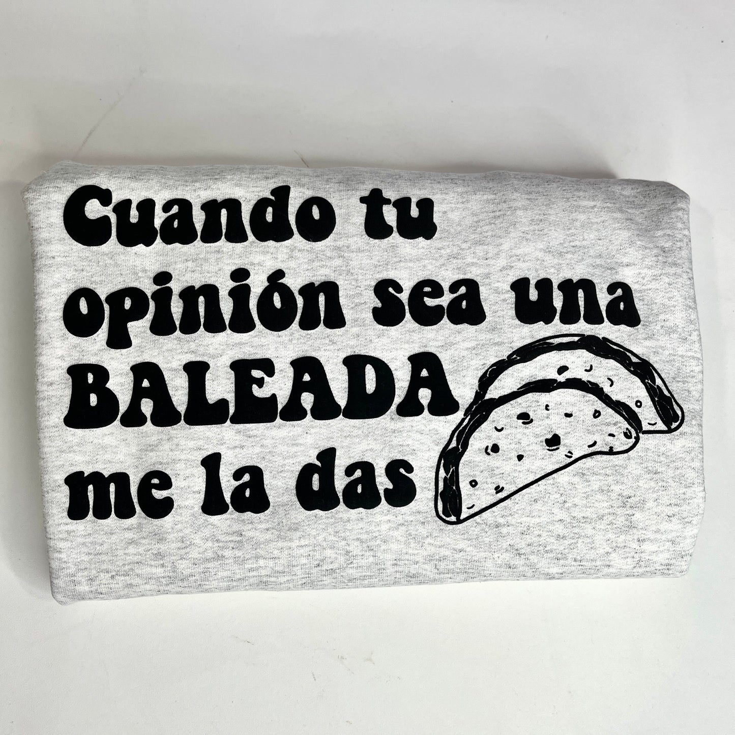 SUETER BALEADA CUELLO REDONDO UNISEX
