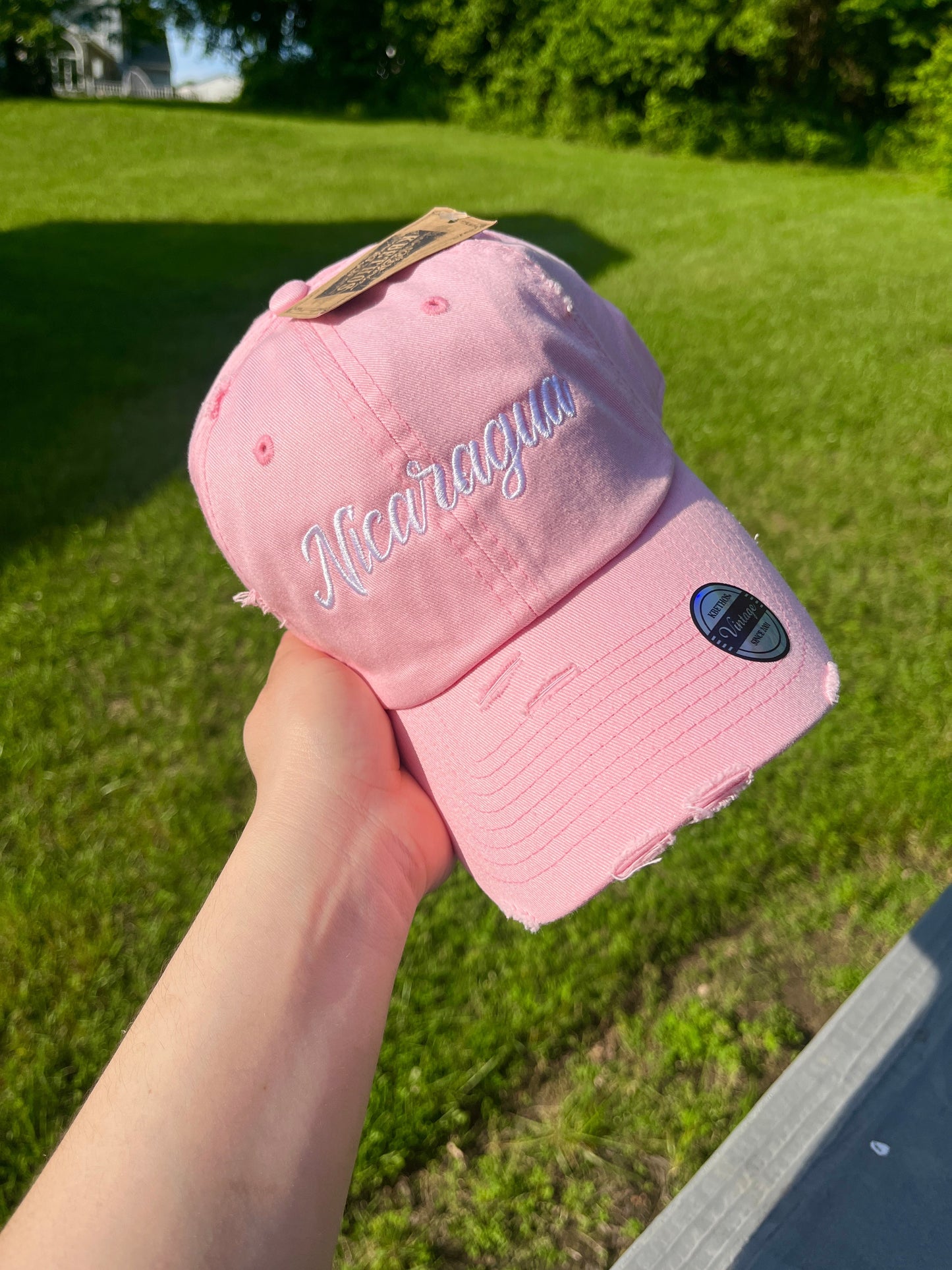 NICARAGUA GORRA ROSA