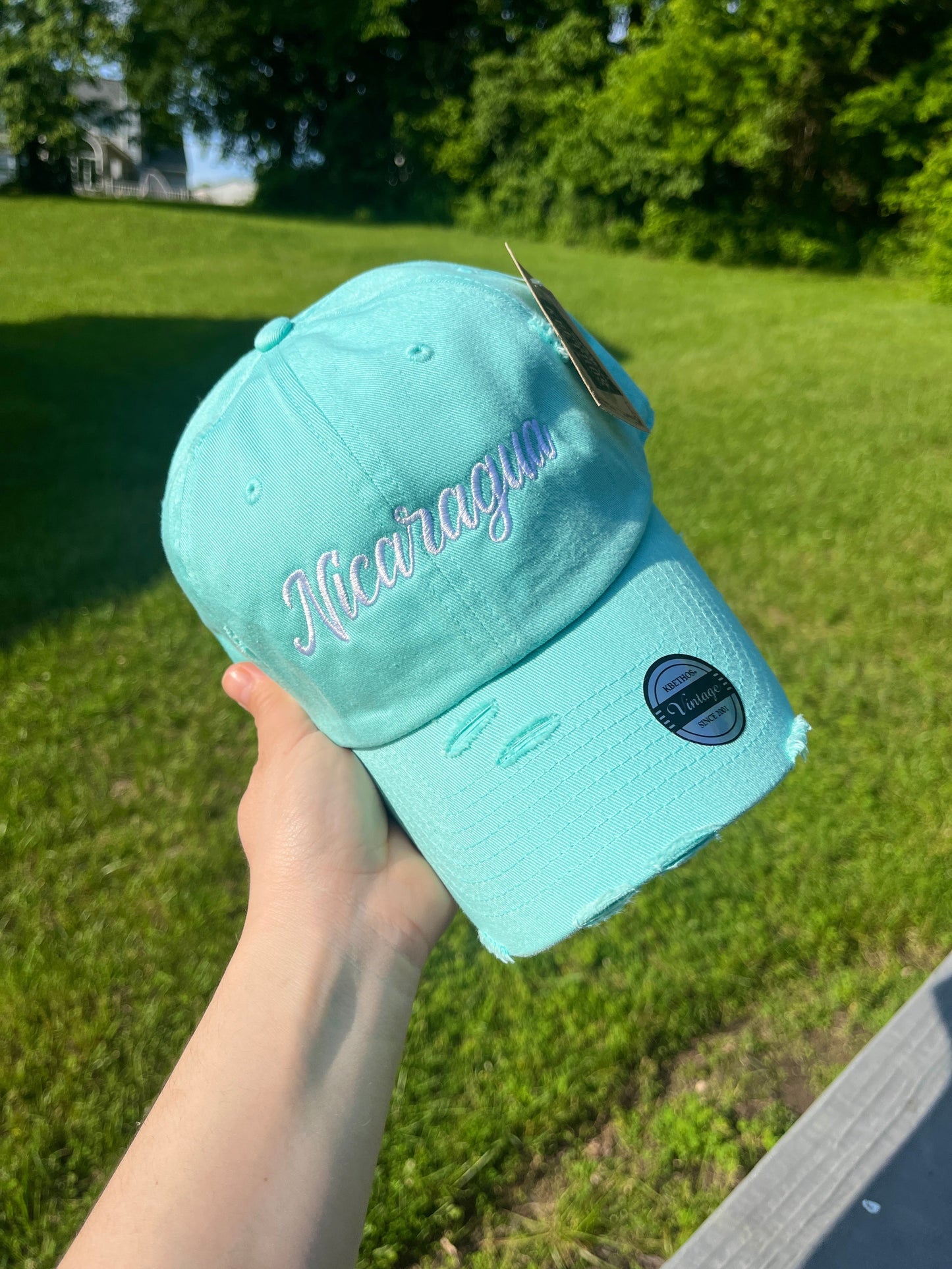 NICARAGUA GORRA MENTA