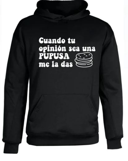 PUPUSA SUDADERA UNISEX