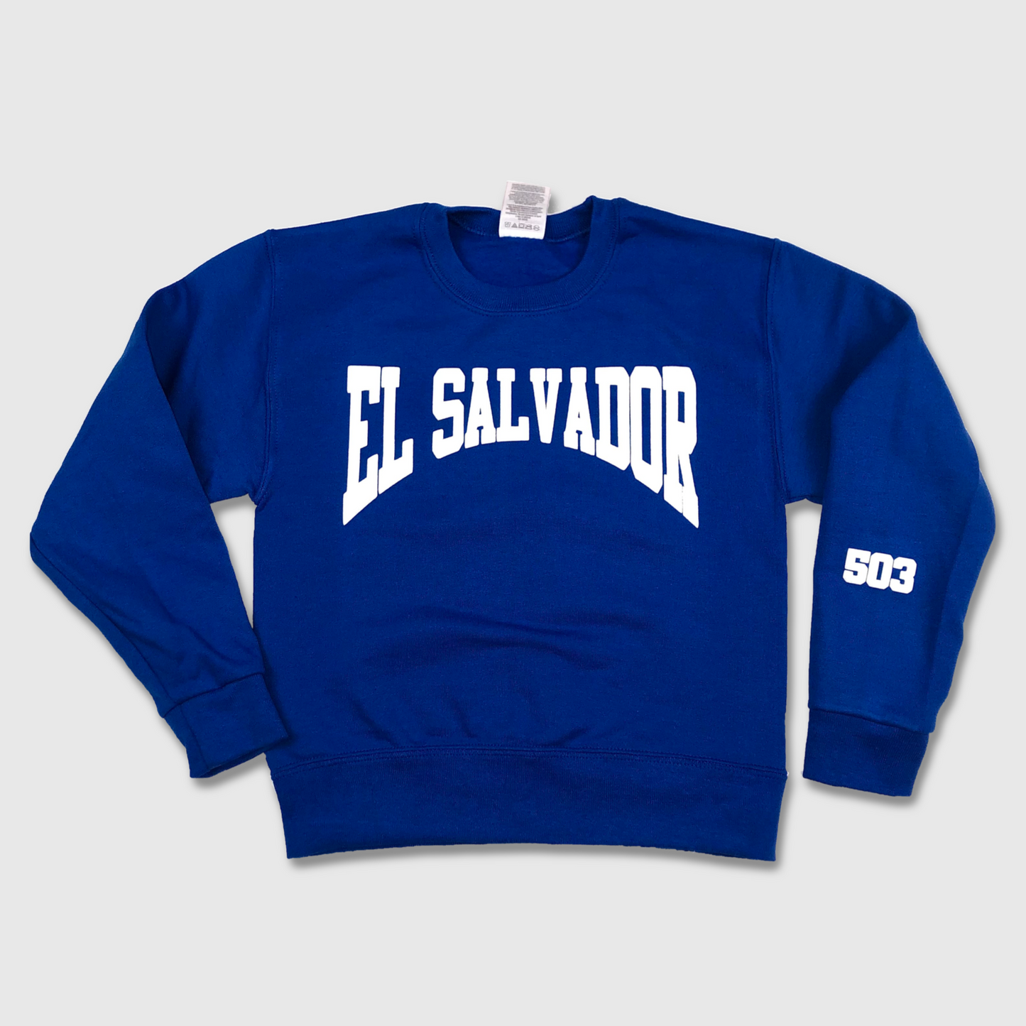 EL SALVADOR NIÑO CUELLO REDONDO UNISEX