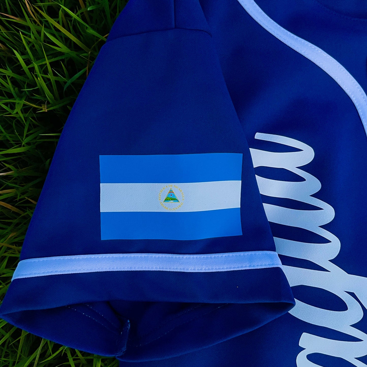 NICARAGUA Camisetas de béisbol azul
