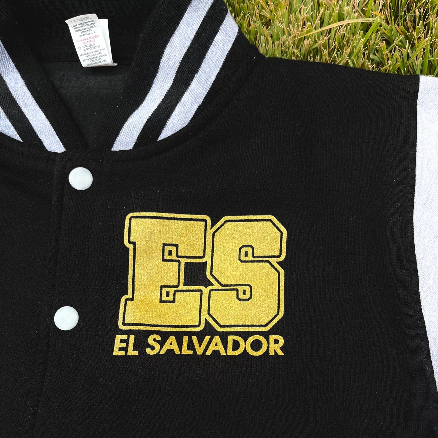 EL SALVADOR CHAQUETA UNISEX NEGRO