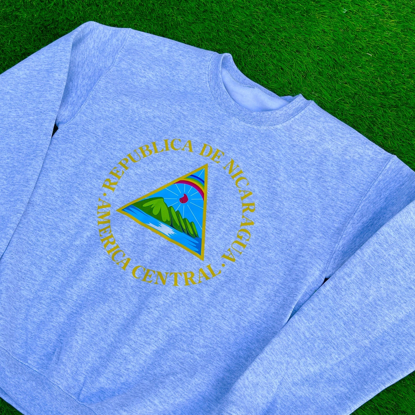 Nicaragua suéter  cuello redondo