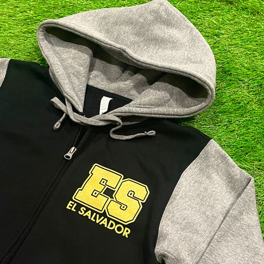 EL SALVADOR  CHAQUETA GORRO Y ZIPPER