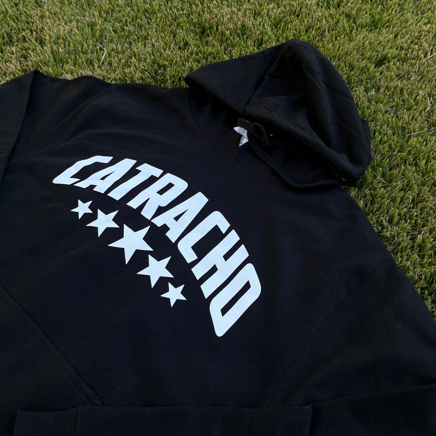 CATRACHO/SUDADERA CON CAPUCHA NEGRO