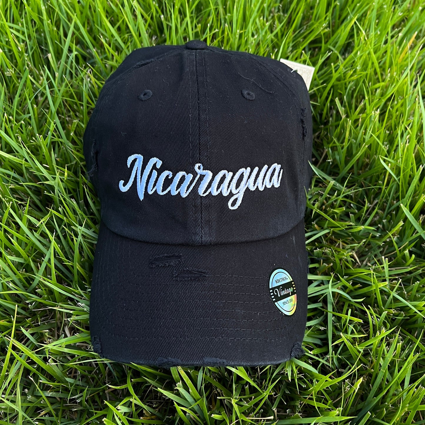 NICARAGUA GORRA NEGRA