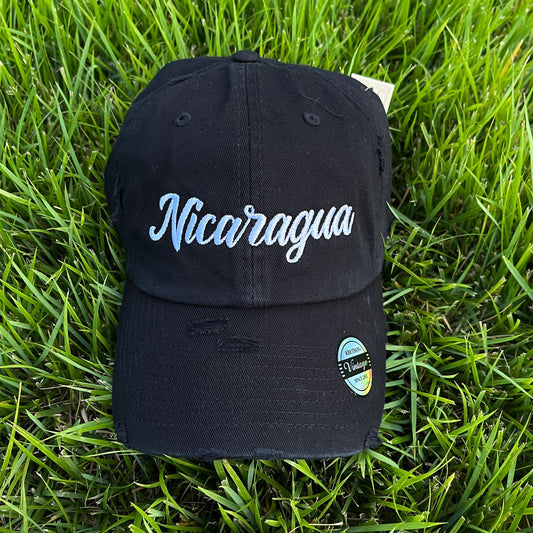 NICARAGUA GORRA NEGRA